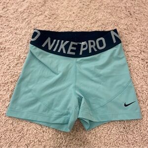 Nike Women's Teal Athletic Shorts